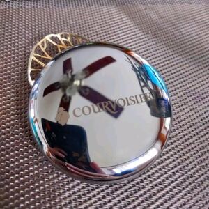 Vintage Courvoisier Cognac Mirror Compact